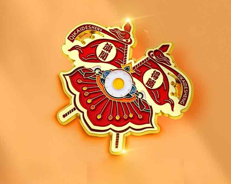 金屬冰箱貼,金榜題名 旗開得勝 畢業(yè)紀(jì)念品景點地標(biāo)冰箱貼